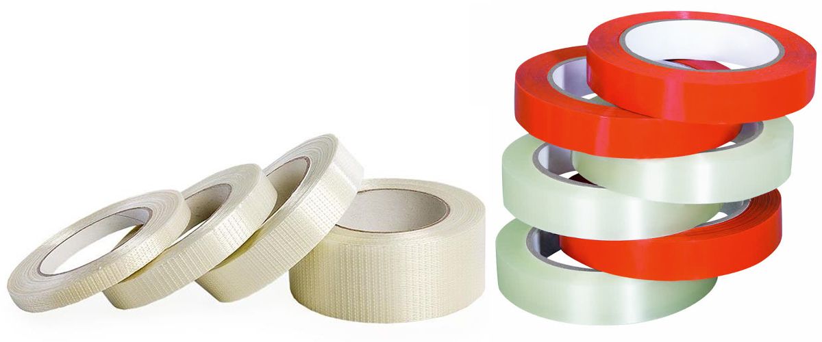 Europack productos: cintas adhesivas reforzadas y strapping